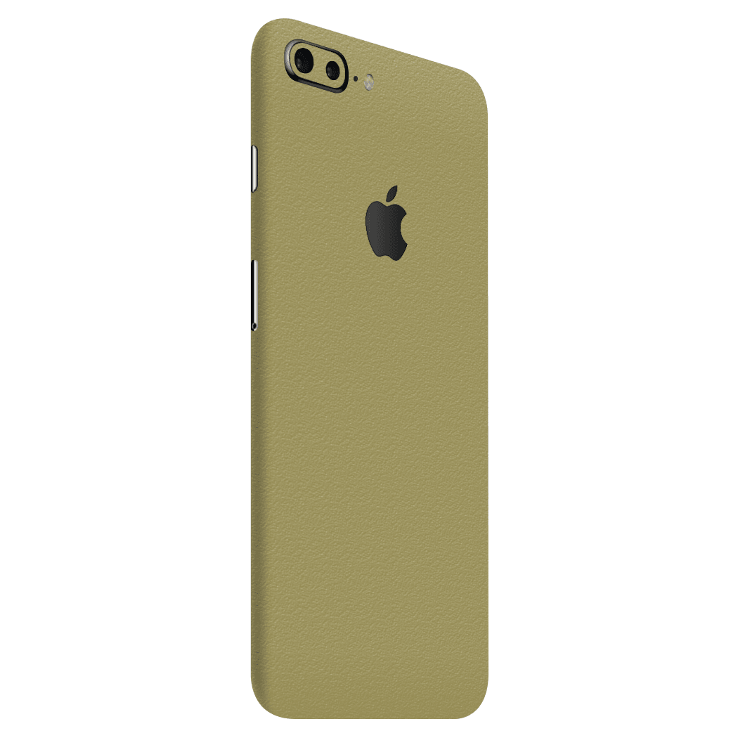 iPhone 7 Plus Kaplama Dokulu Haki Yeşil