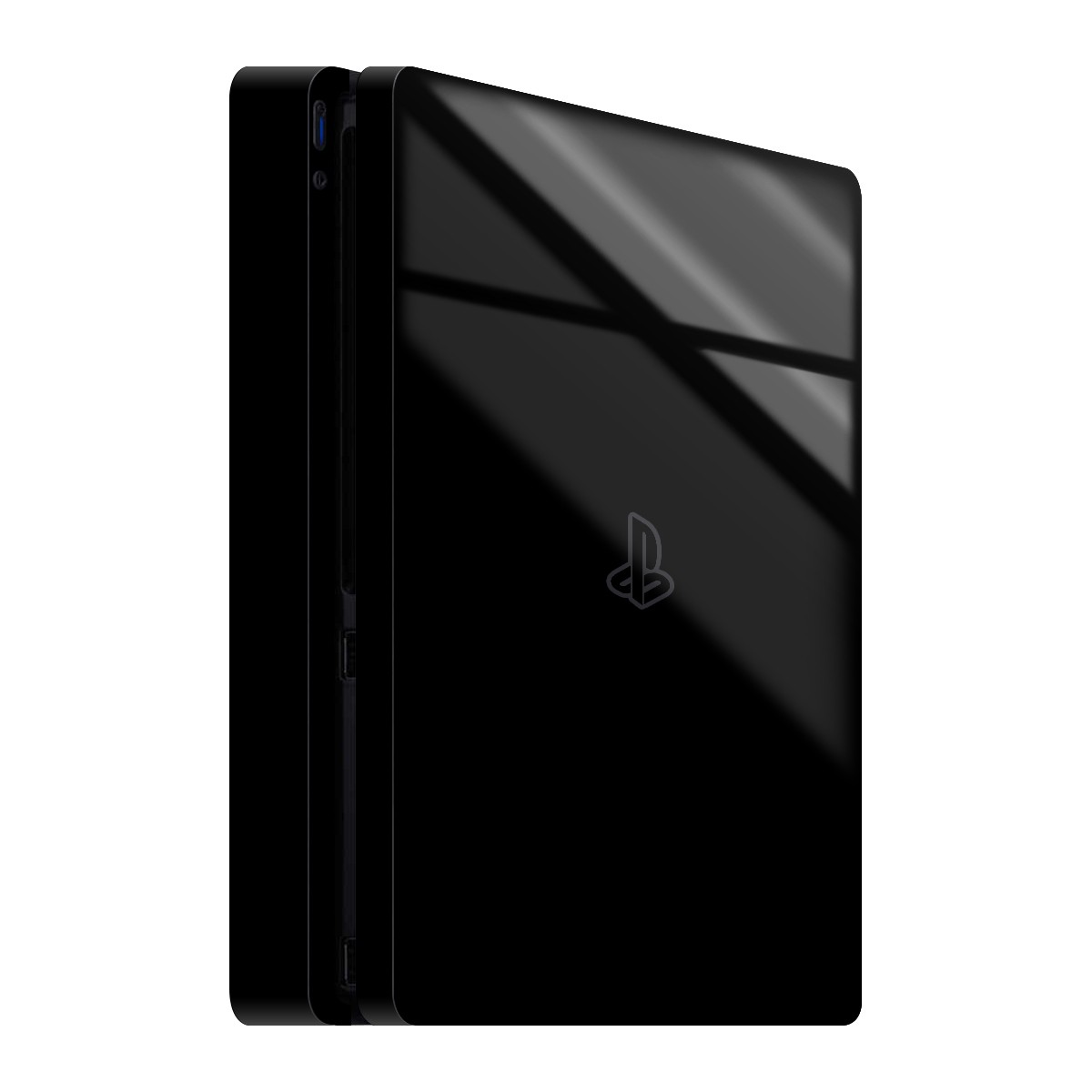 PlayStation 4 Slim Kaplama Parlak Siyah