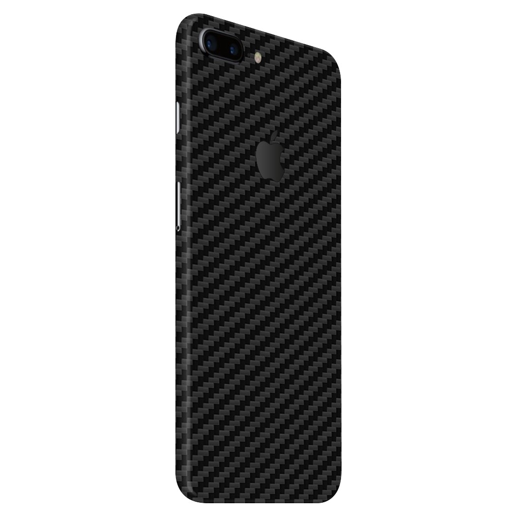 iPhone 7 Plus Kaplama Siyah Karbon Fiber
