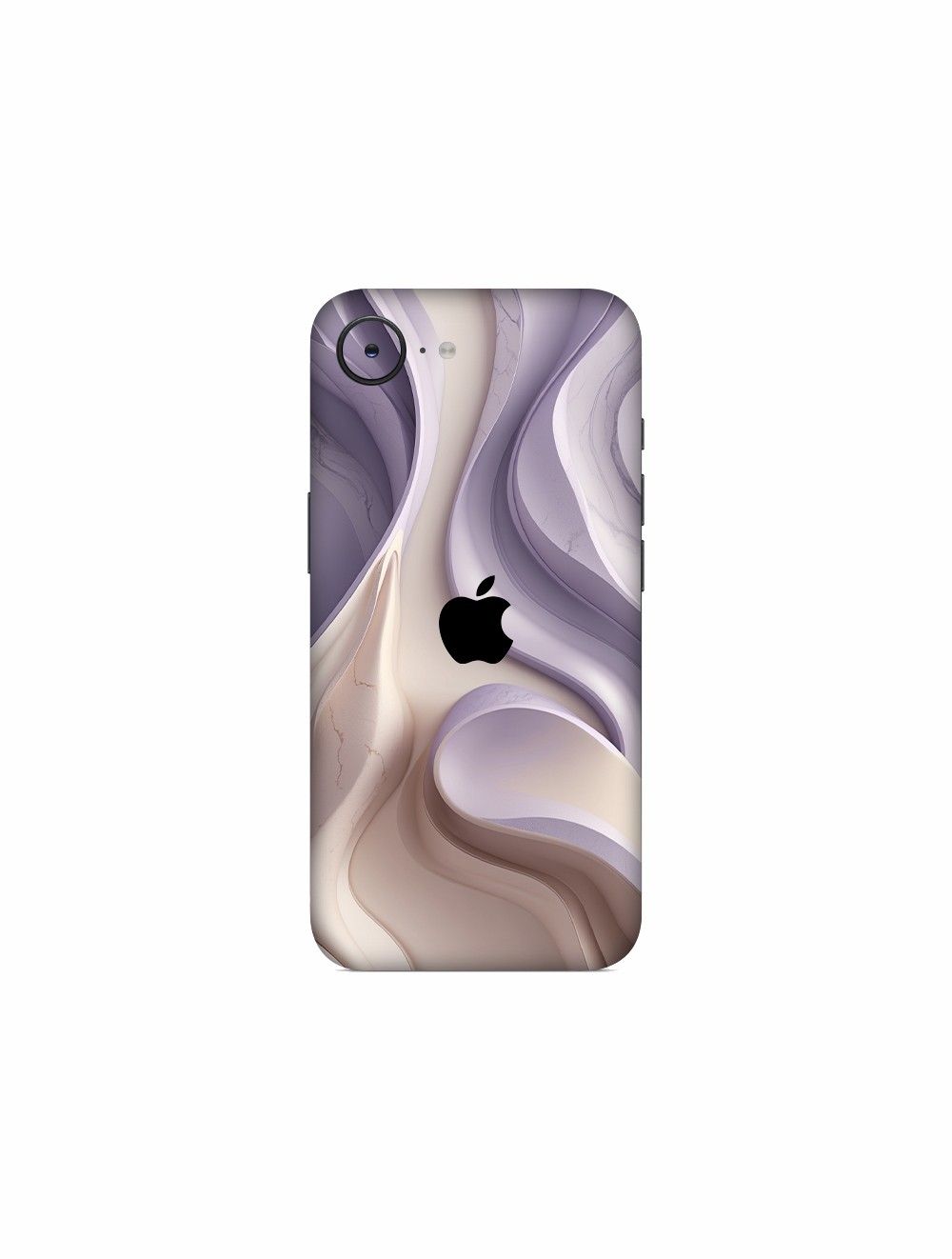 iPhone 16e Kaplama Lavanta Mermer