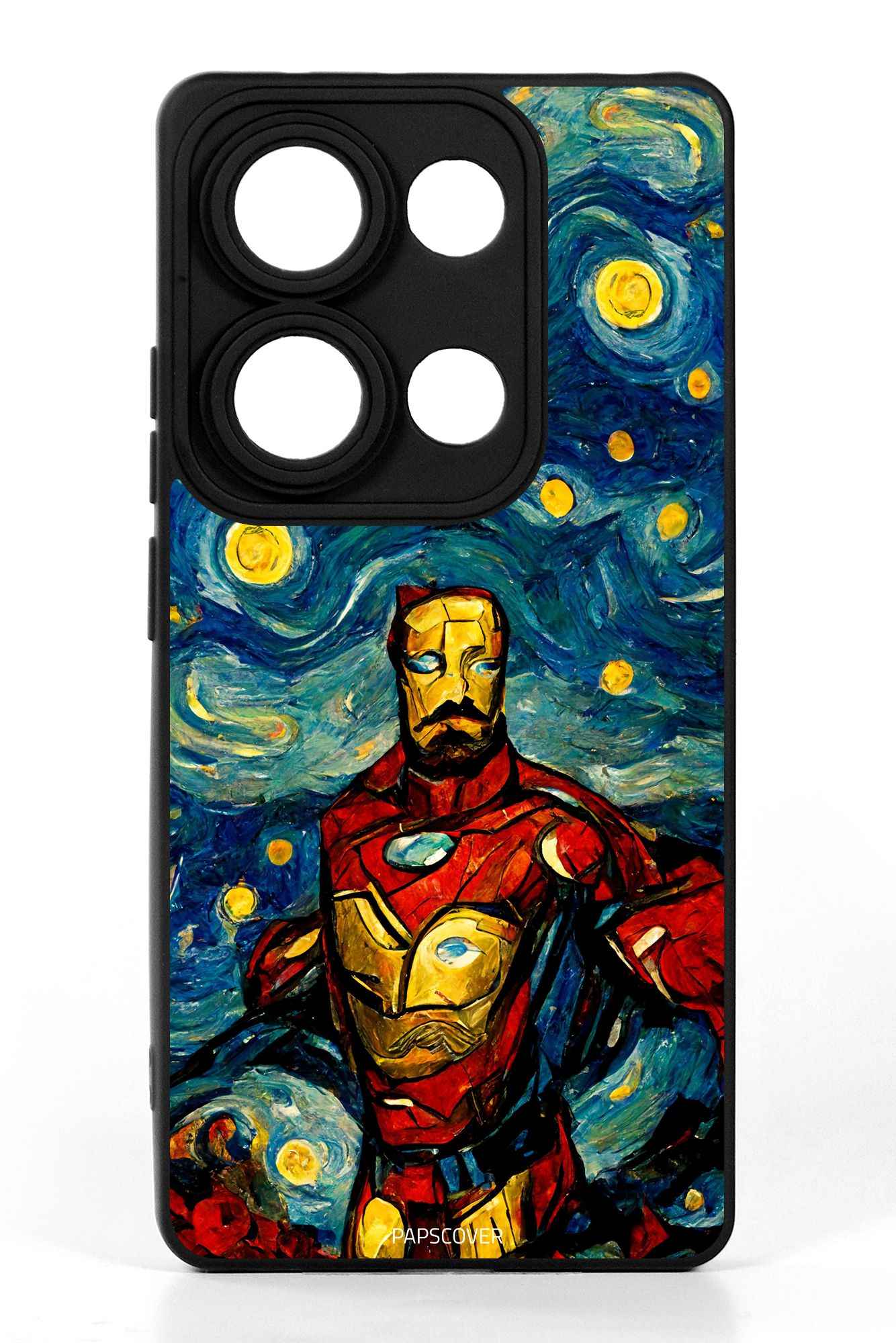 Redmi Note 13 Pro 4G Silikon Kılıf Iron Gogh