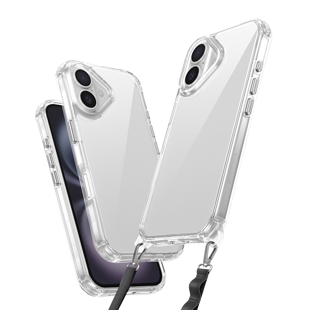 iPhone 16 Kılıf Airbagli Takılabilir Askı Aparatlı Snap Silikon