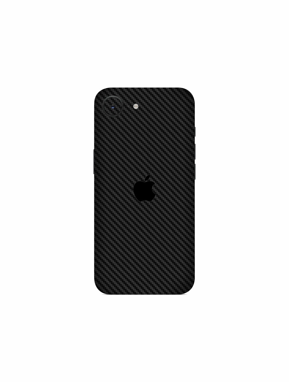 iPhone 16e Kaplama Siyah Karbon Fiber