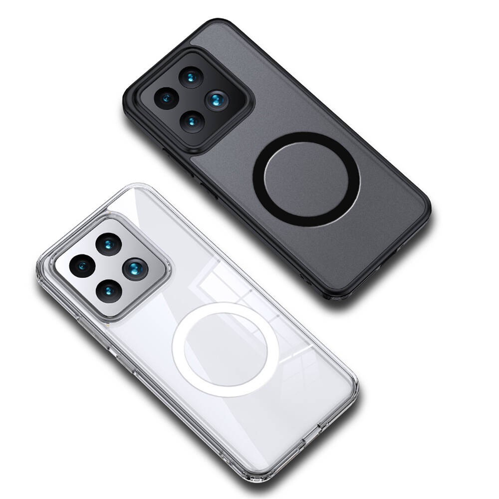 Xiaomi Mi 14 Kılıf Sert PC Arka Yüzey Wireless Şarj