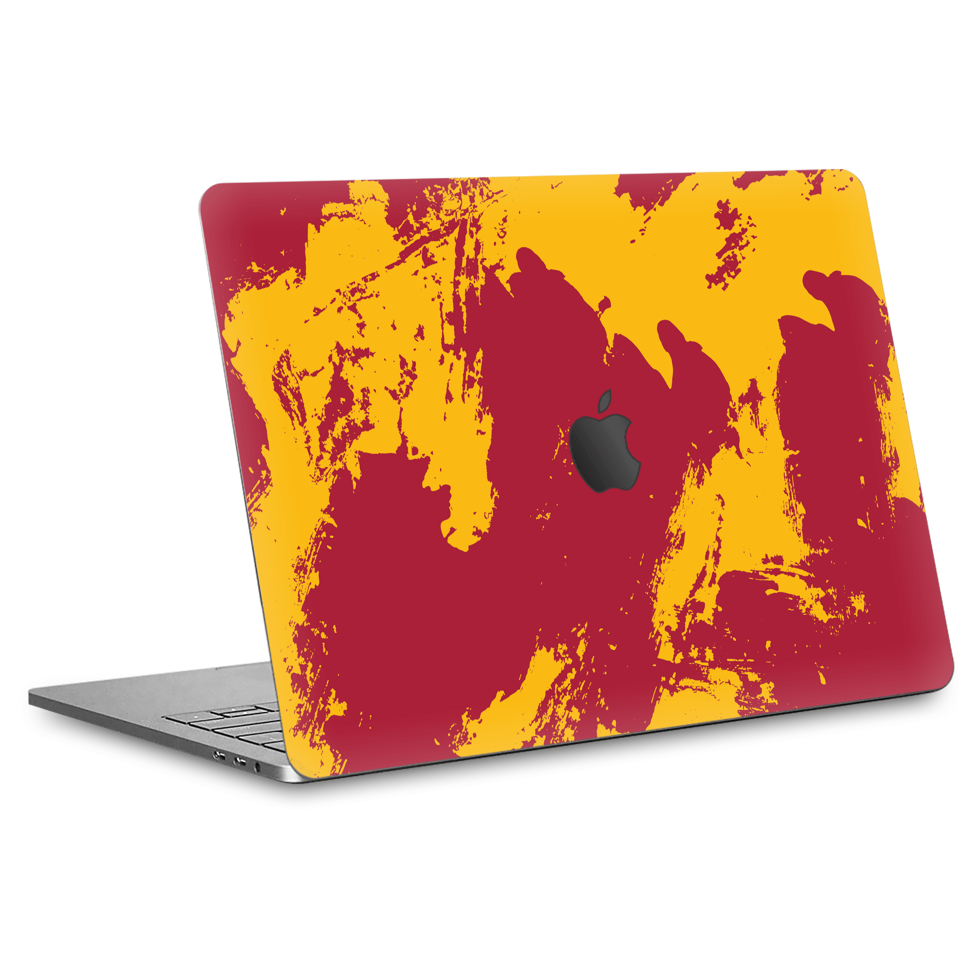 MacBook Pro 13" (2020 M1) Kaplama - Sarı Kırmızı