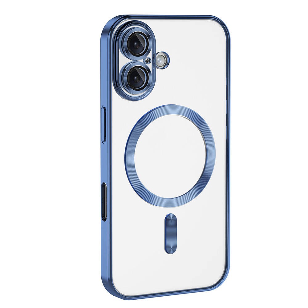 iPhone 16 Plus Kılıf Kamera Korumalı M-safe Wireless Şarj Özellikli Demre