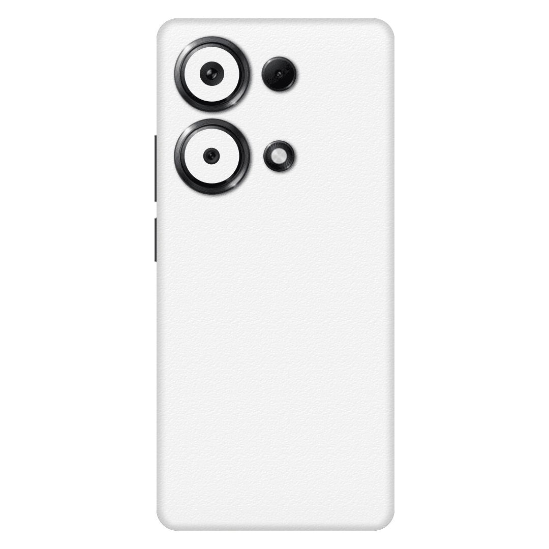 Xiaomi Redmi Note 13 Pro 4G Kaplama Dokulu Beyaz