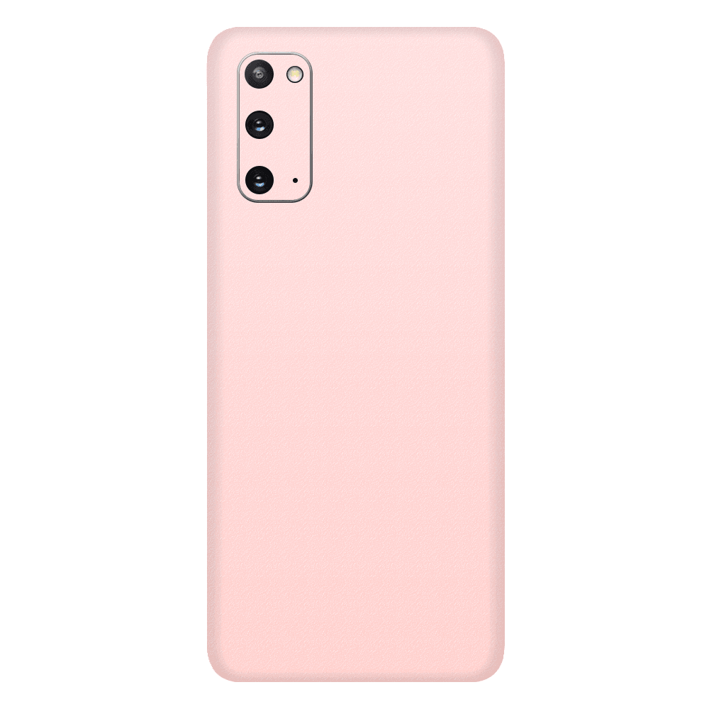 Samsung S20 Kaplama Açık Pembe