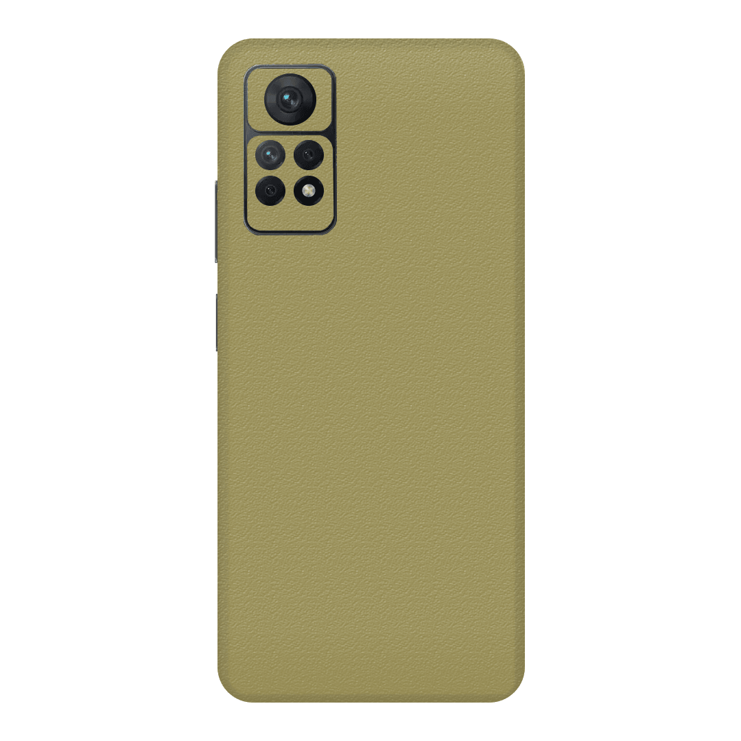 Xiaomi Redmi Note 11 Pro Kaplama Dokulu Haki Yeşil