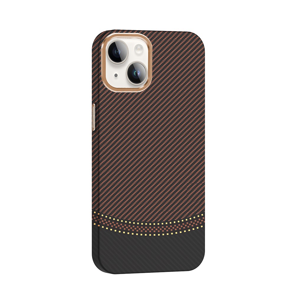 iPhone 14 Kılıf Karbon Fiber M-safe