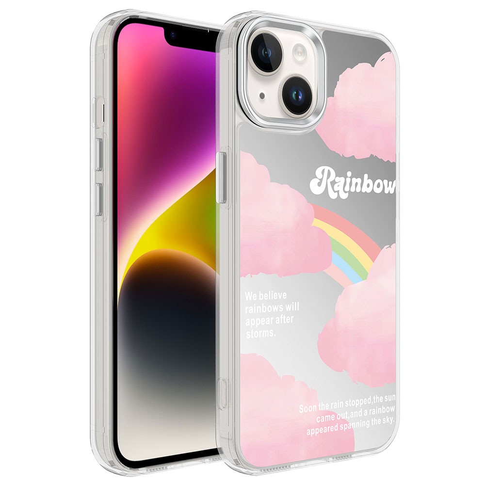 iPhone 14 Kılıf Airbagli Parlak Tasarımlı Mimbo