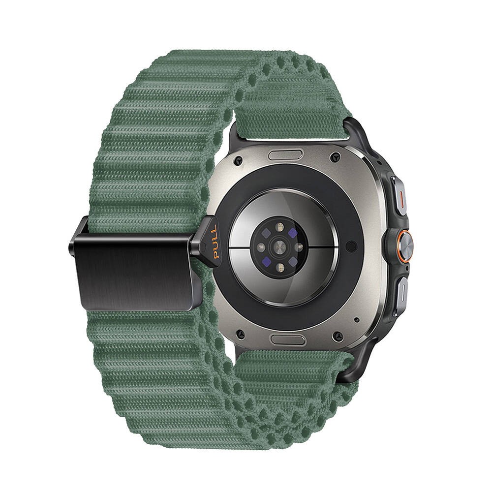 ​​GalaxyWatch Ultra 47mm KRD-120 Naylon Kumaş Hasır Örgülü Kordon