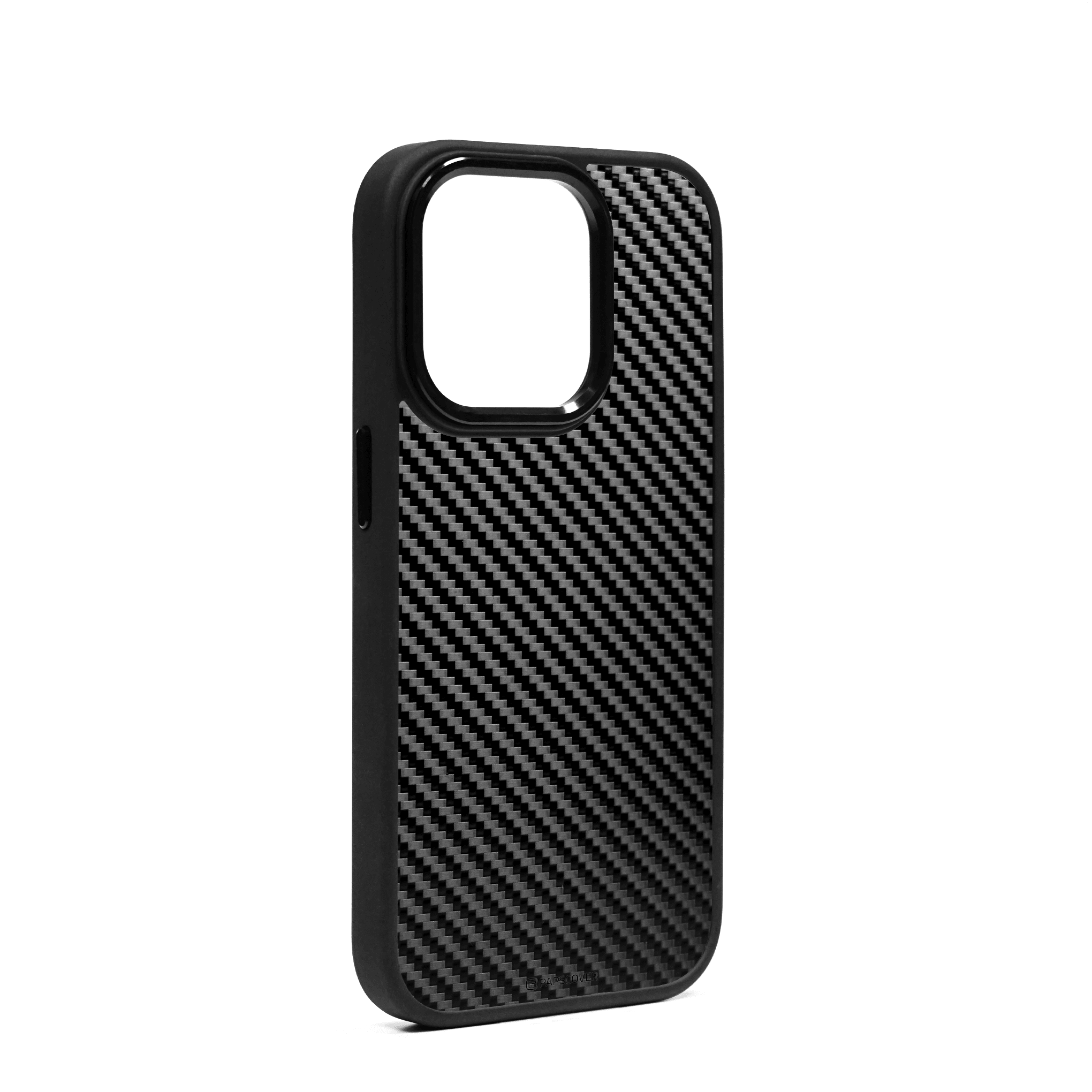 iPhone 15 Pro Kılıf GARD Siyah Karbon Fiber