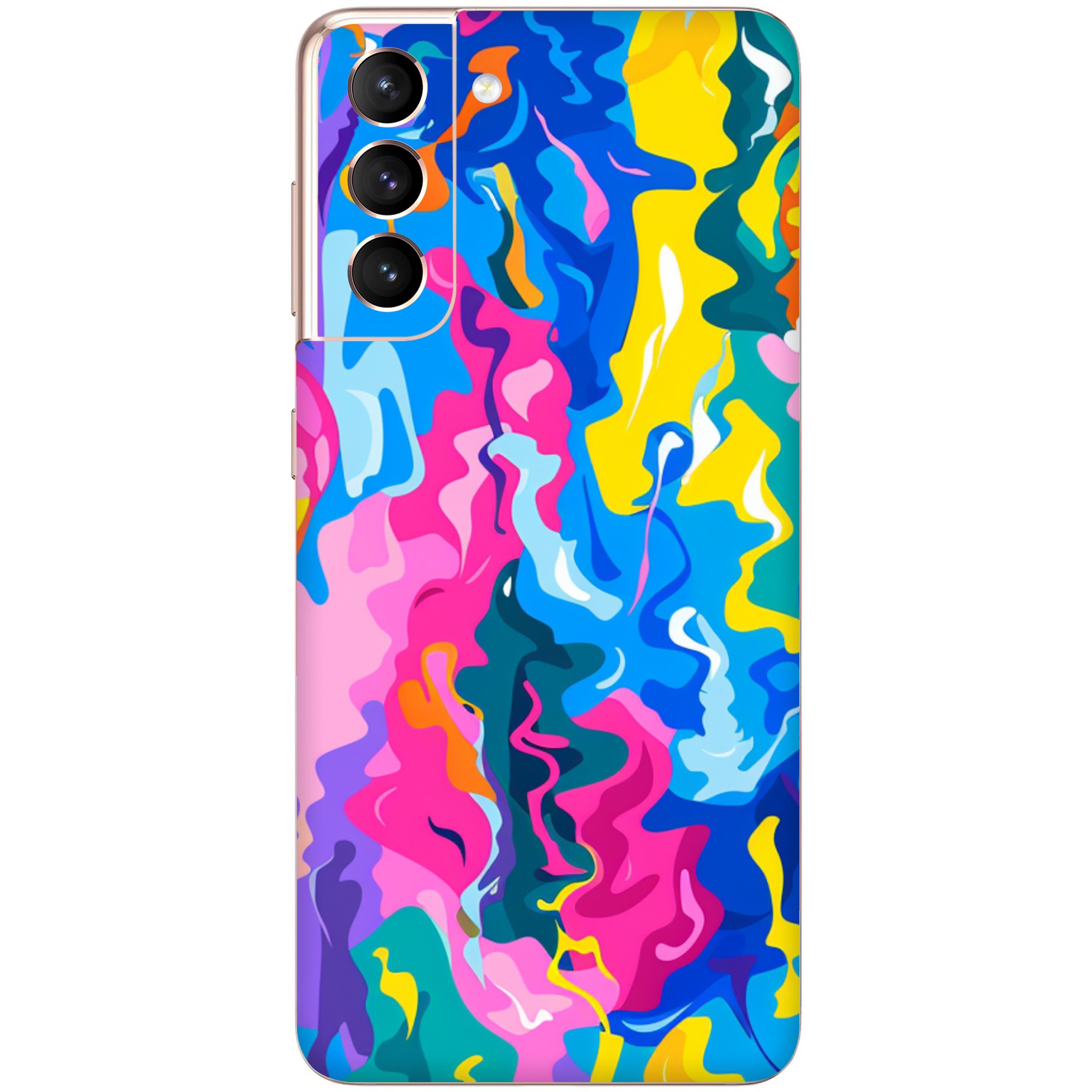 Samsung S21 Kaplama Rengarenk