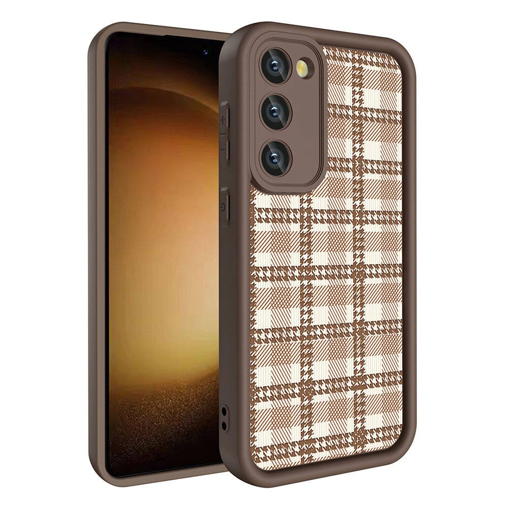 Galaxy S23 Kılıf Kamera Korumalı Baskılı Arka Yüzey Klas