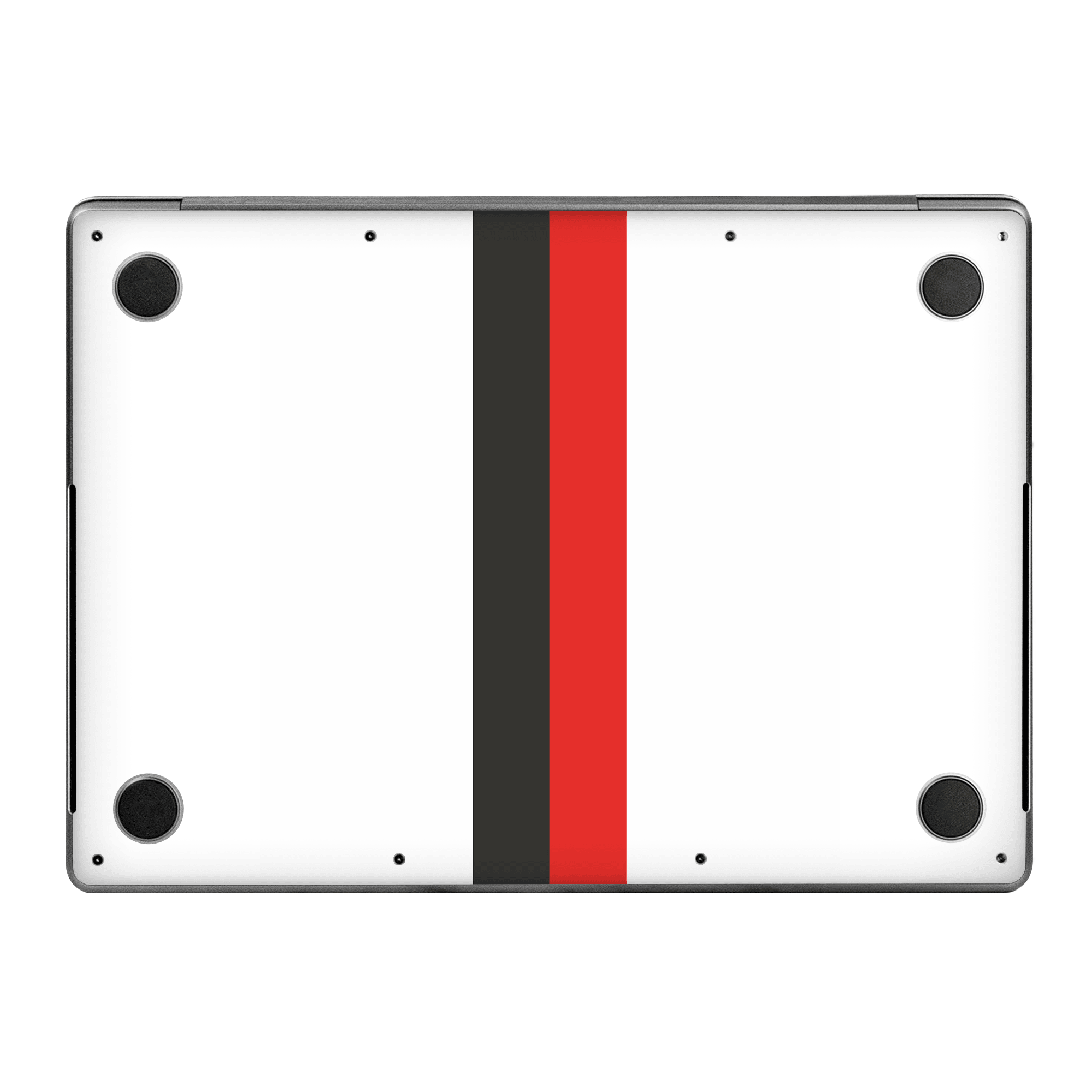 Macbook Pro 16" (2023 M3) Kaplama - Siyah Beyaz Kırmızı
