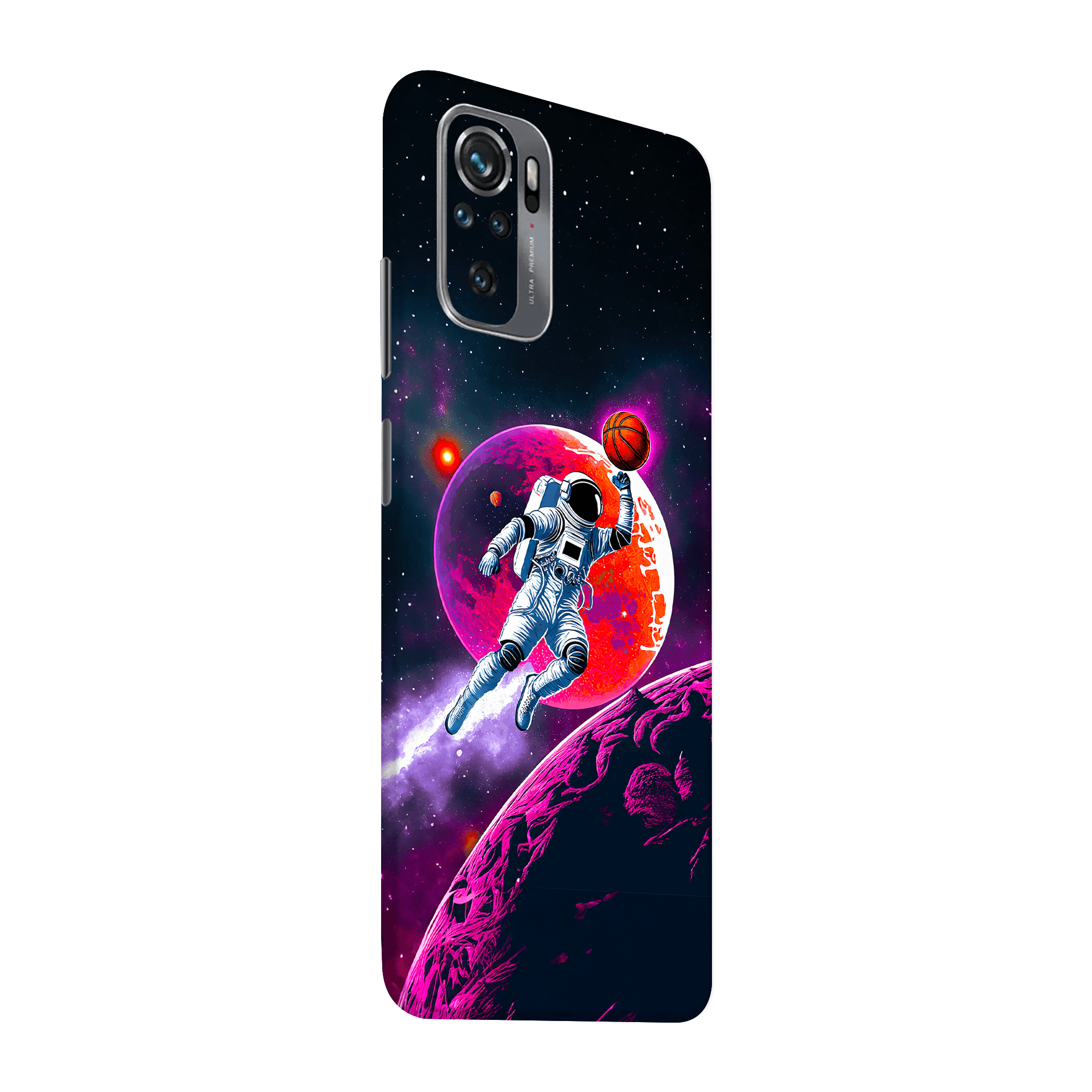 Xiaomi Redmi Note 10s Kaplama Basketbolcu Astronot