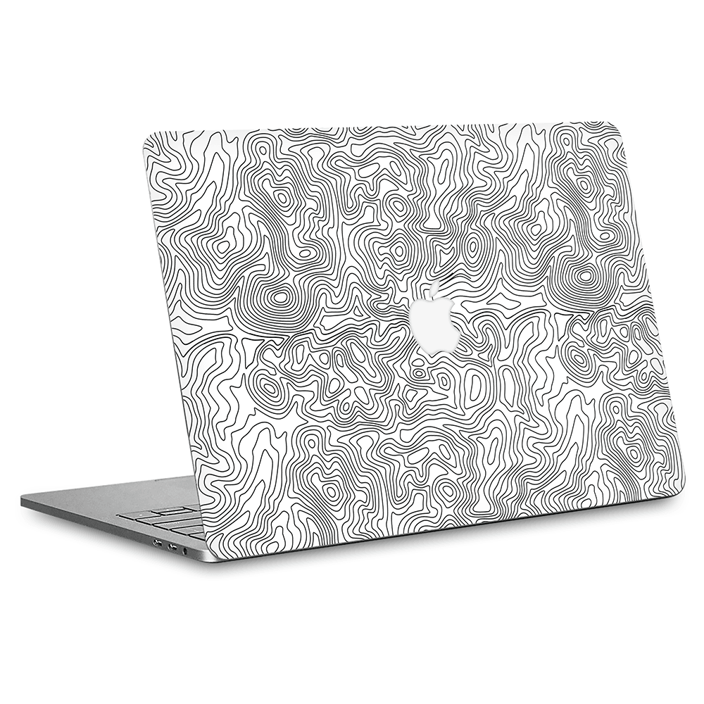 MacBook Pro 13" (2013-2015 Retina) Kaplama - Beyaz İzohips