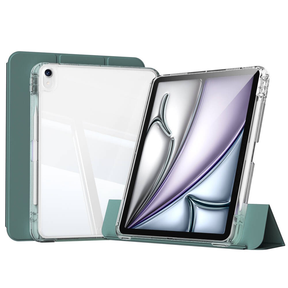 ​iPad Air 13 2024 Kılıf Magnetik Ayrılabilen Airbagli Sliding Tablet Kılıfı