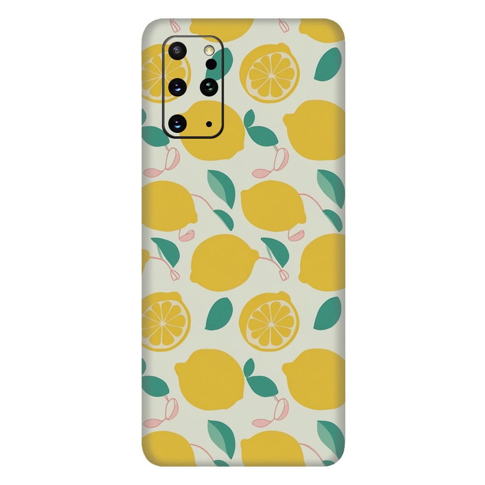 Samsung S20 Kaplama Limon Çiçeği