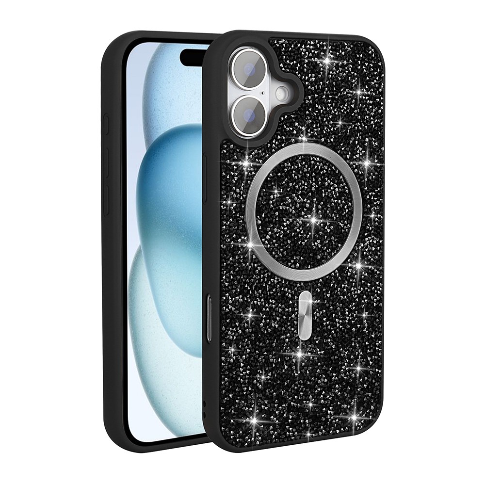iPhone 16 Kılıf Mozaik Pırlanta