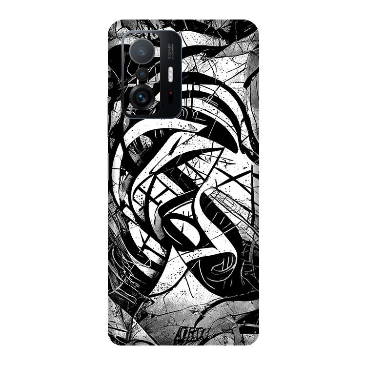 Xiaomi Mi 11T / Mi 11T Pro Kaplama Monochrome Grafiti