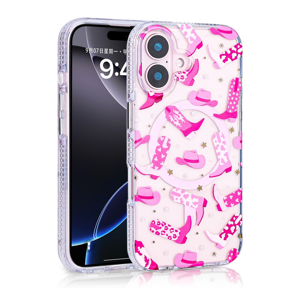 iPhone 16 Plus Kılıf M-safe Şarj Özellikli Stilo