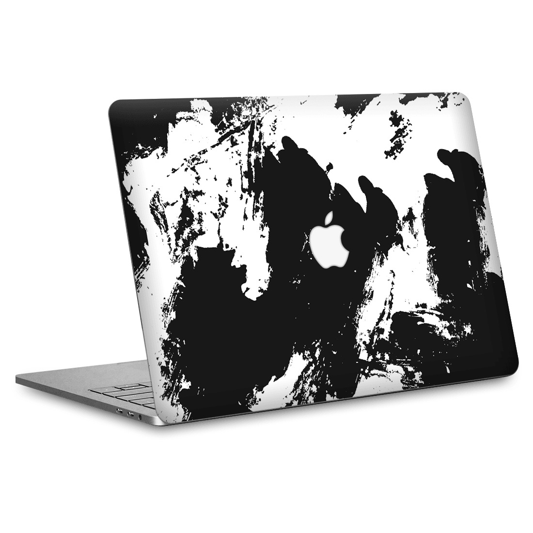 MacBook Air 11" (2012-2017) Kaplama - Siyah Beyaz