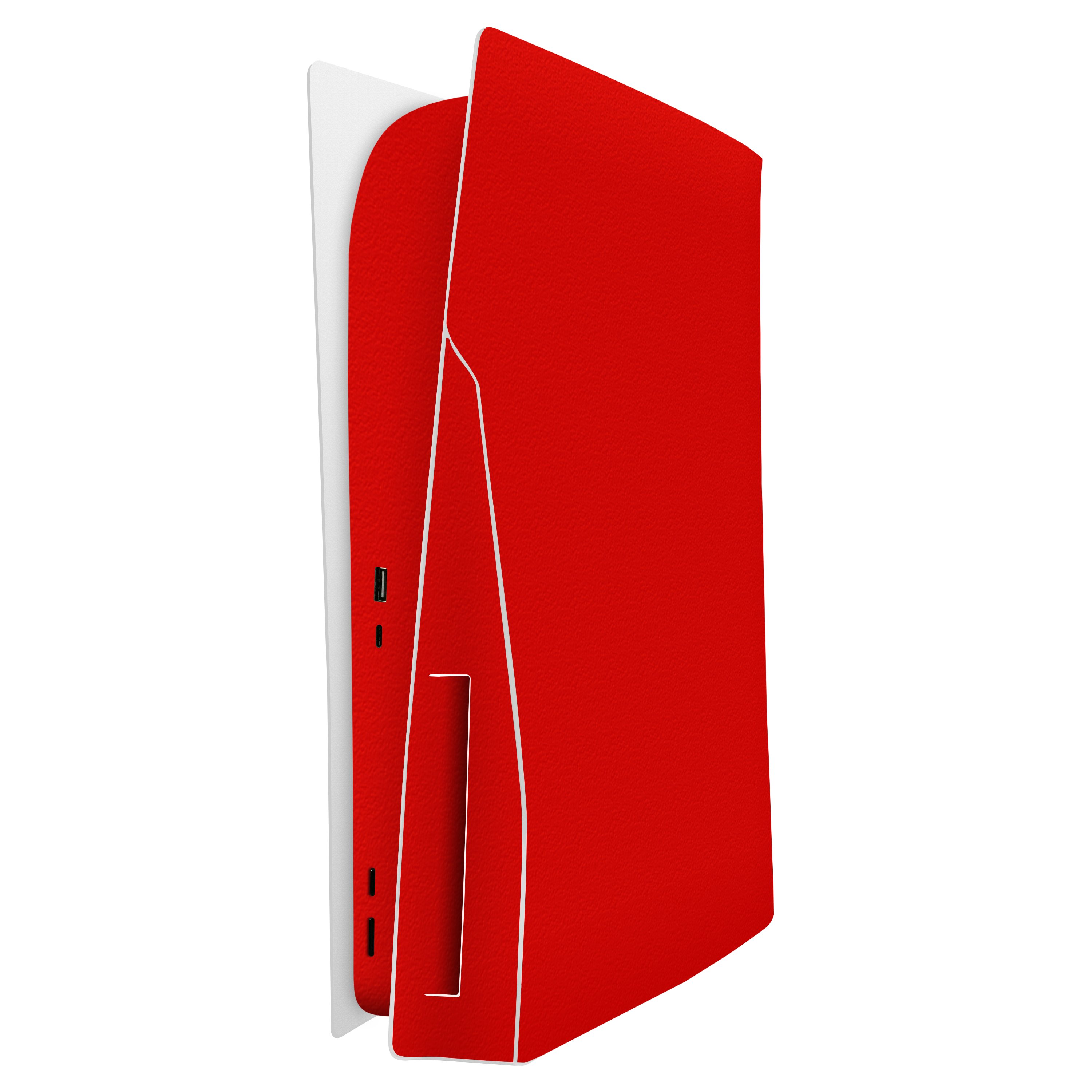 Playstation 5 Kaplama Kırmızı