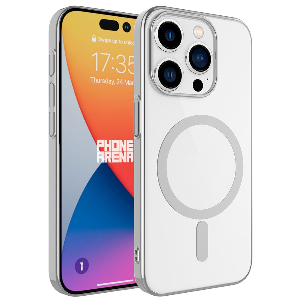 iPhone 15 Pro Max Kılıf Wireless Şarj Özellikli Pixel M-safe