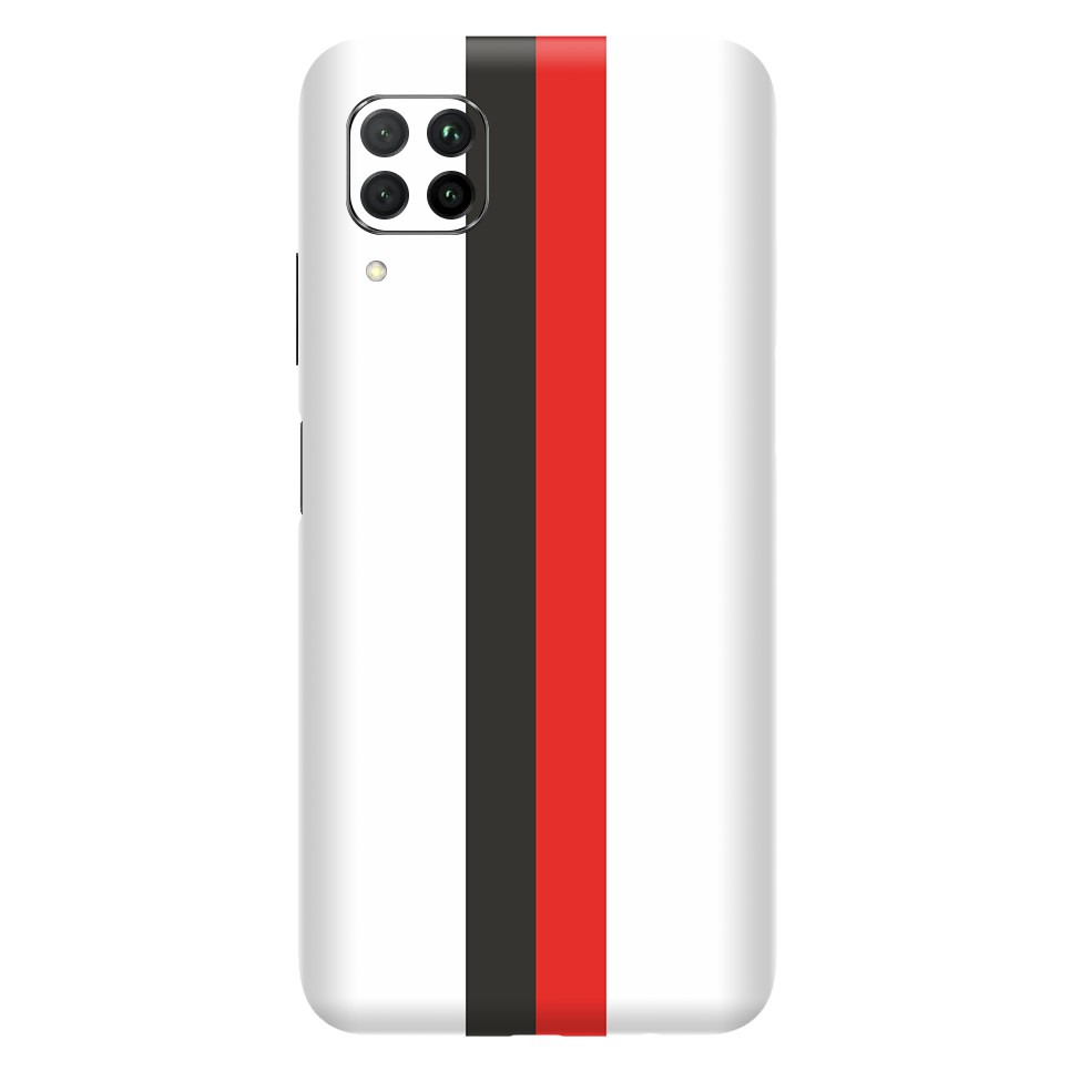 Huawei Kaplama Siyah Beyaz Kırmızı