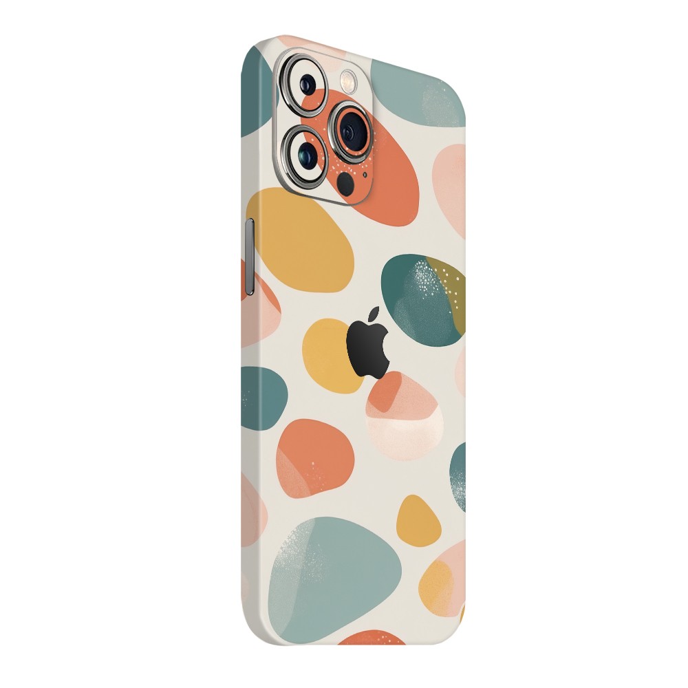 iPhone 15 Pro Kaplama Renkli Taşlar