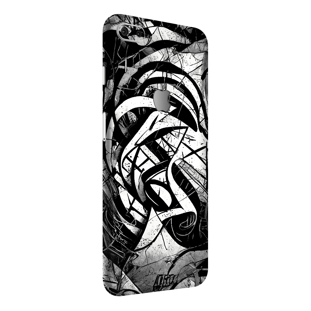 iPhone 8 Plus Kaplama Monochrome Grafiti