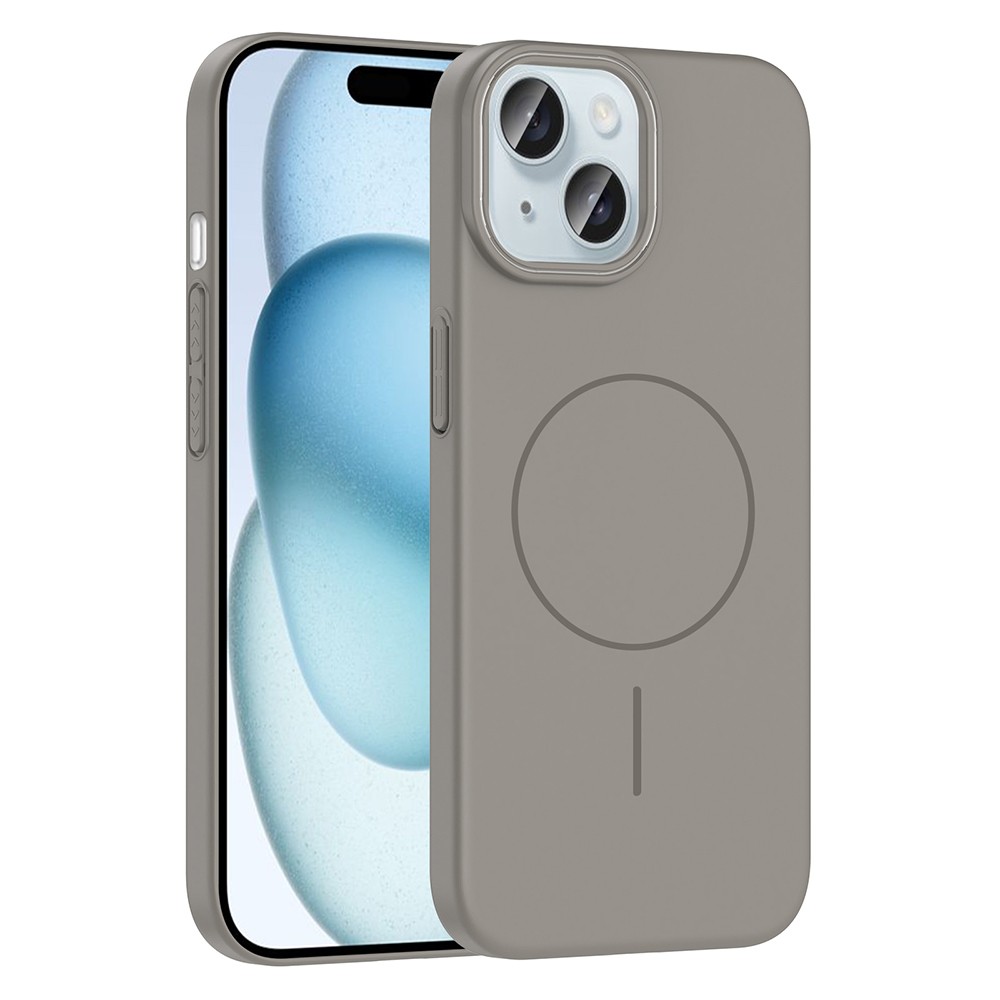 iPhone 15 Kılıf M-safe Şarj Özellikli Ruby Sert