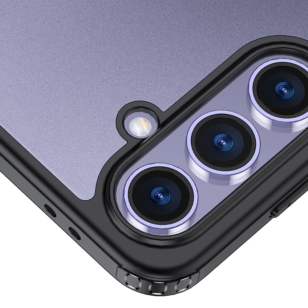 Galaxy S25 Kılıf Kamera Korumalı Şeffaf Arka Yüzey New Roll