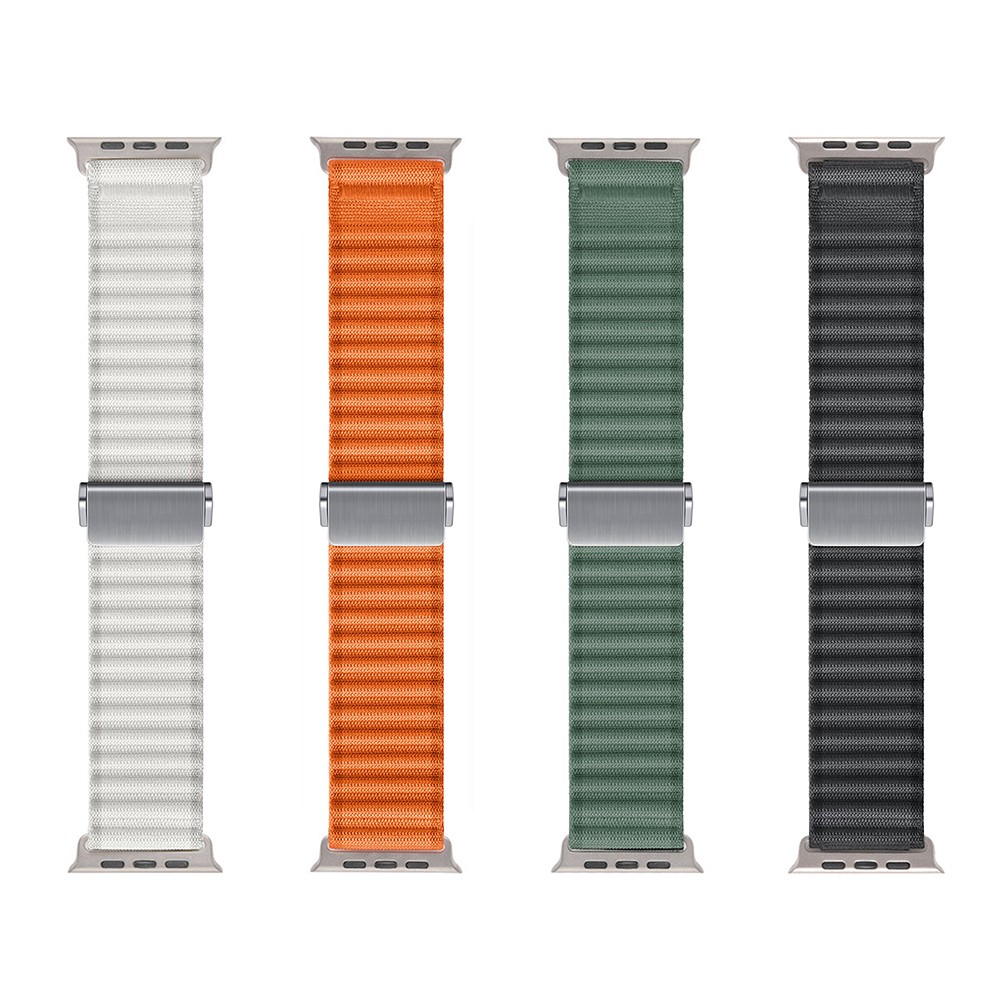 Watch 7 45mm KRD-123 Naylon Kumaş Hasır Örgülü Kordon