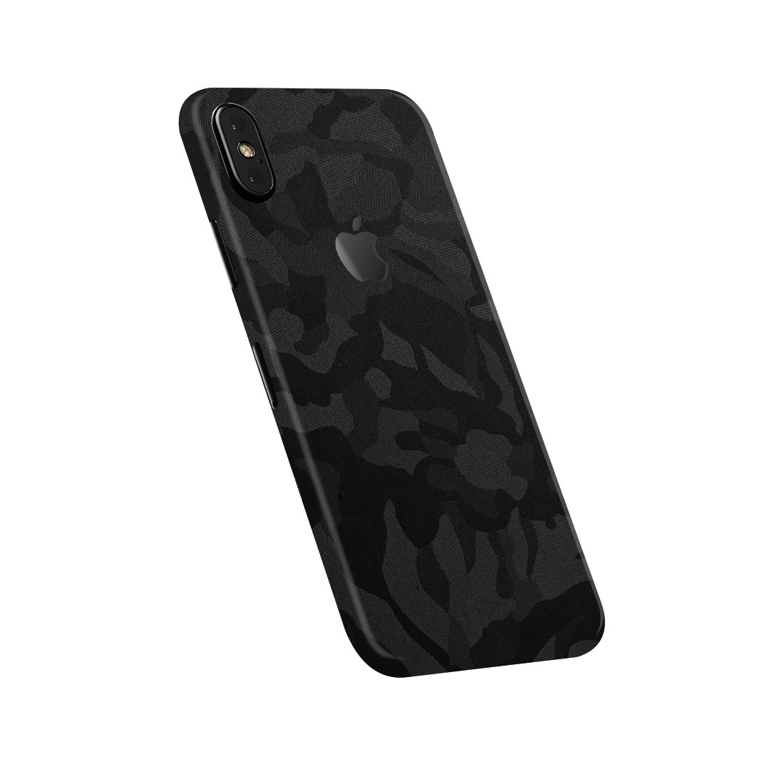 iPhone X Kaplama Siyah Kamuflaj