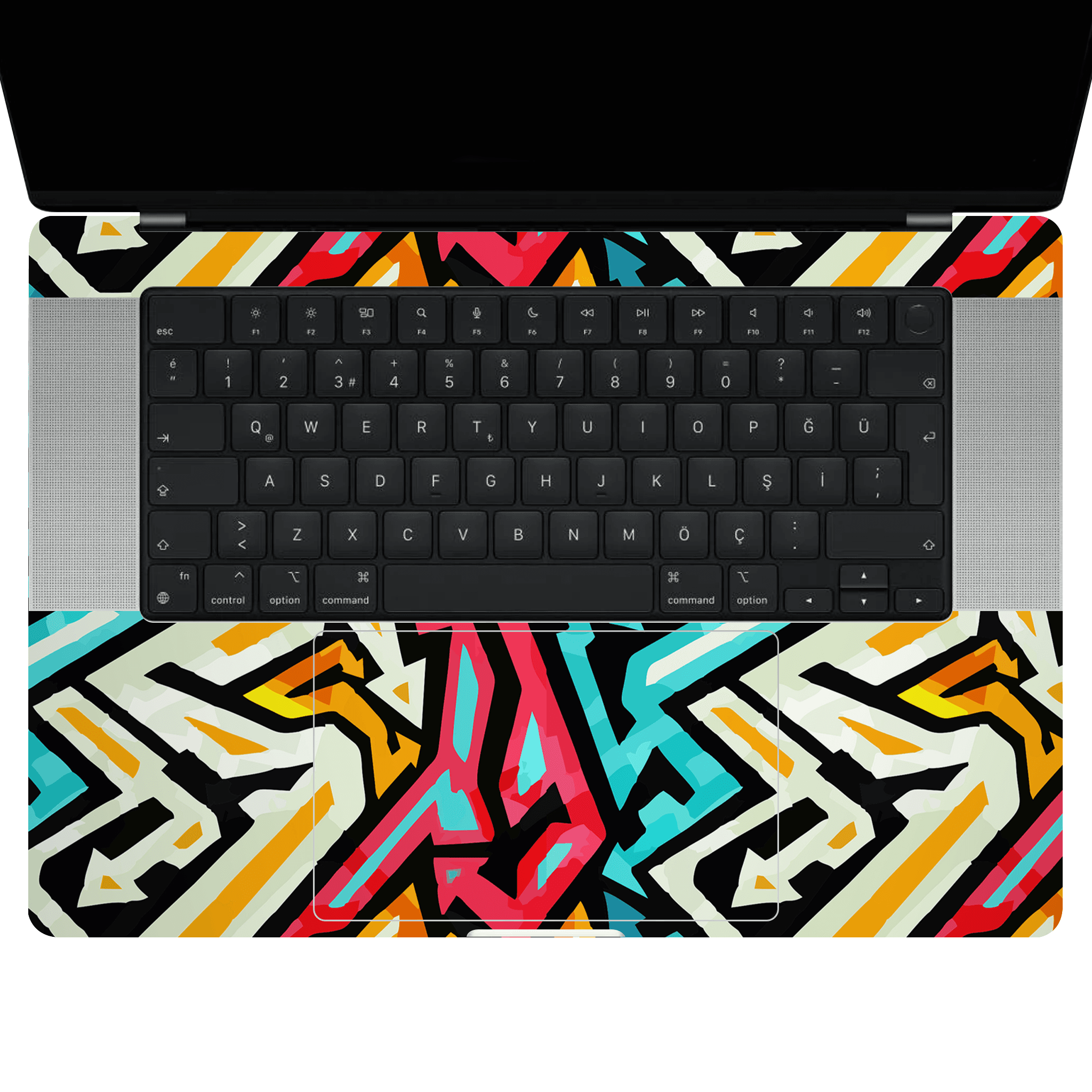 Macbook Pro 16" (2021 M1 Max) Kaplama - Grafiti