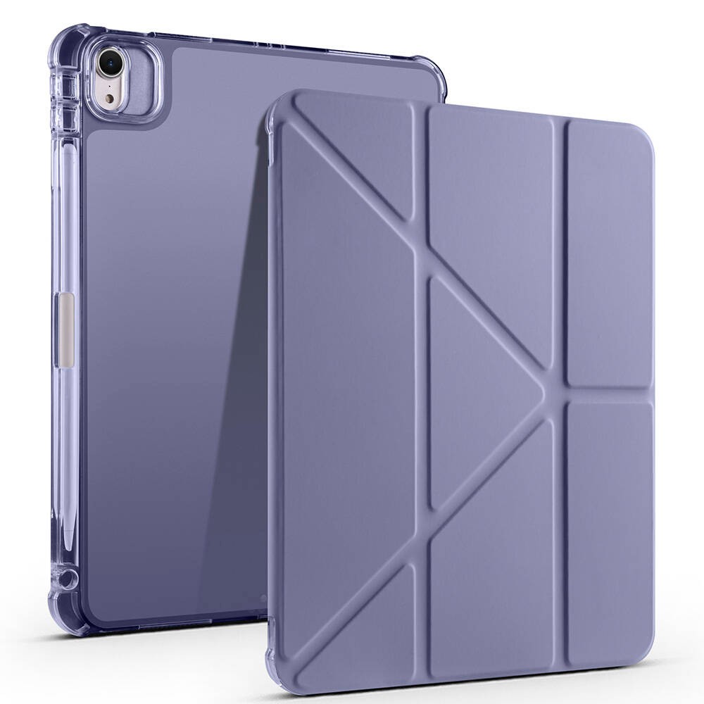 iPad Air 11 2024 Kılıf Tri Folding Kalem Bölmeli Standlı Kılıf