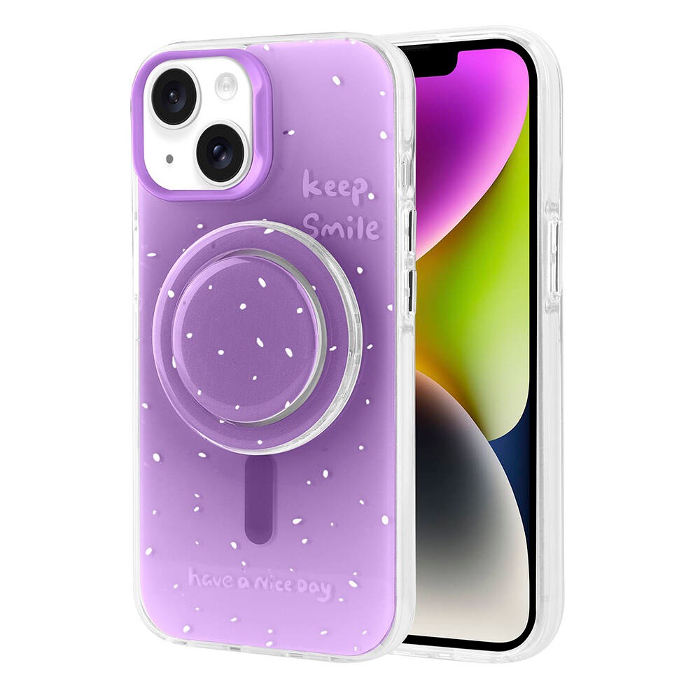 iPhone 13 Kılıf M-safe Şarj Özellikli Tak-Çıkar Pop Soketli Tiktok