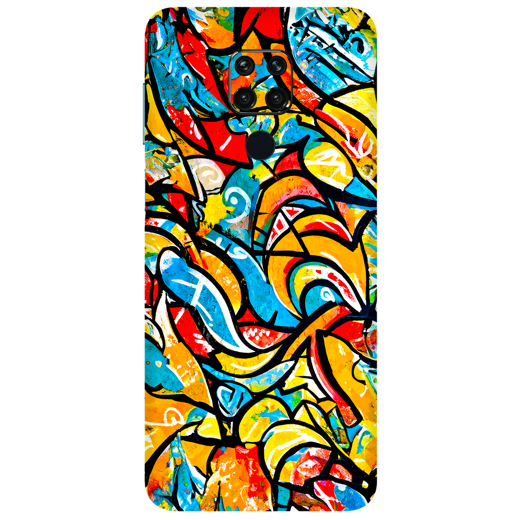 Xiaomi Redmi Note 9 Kaplama Sokak Grafitisi