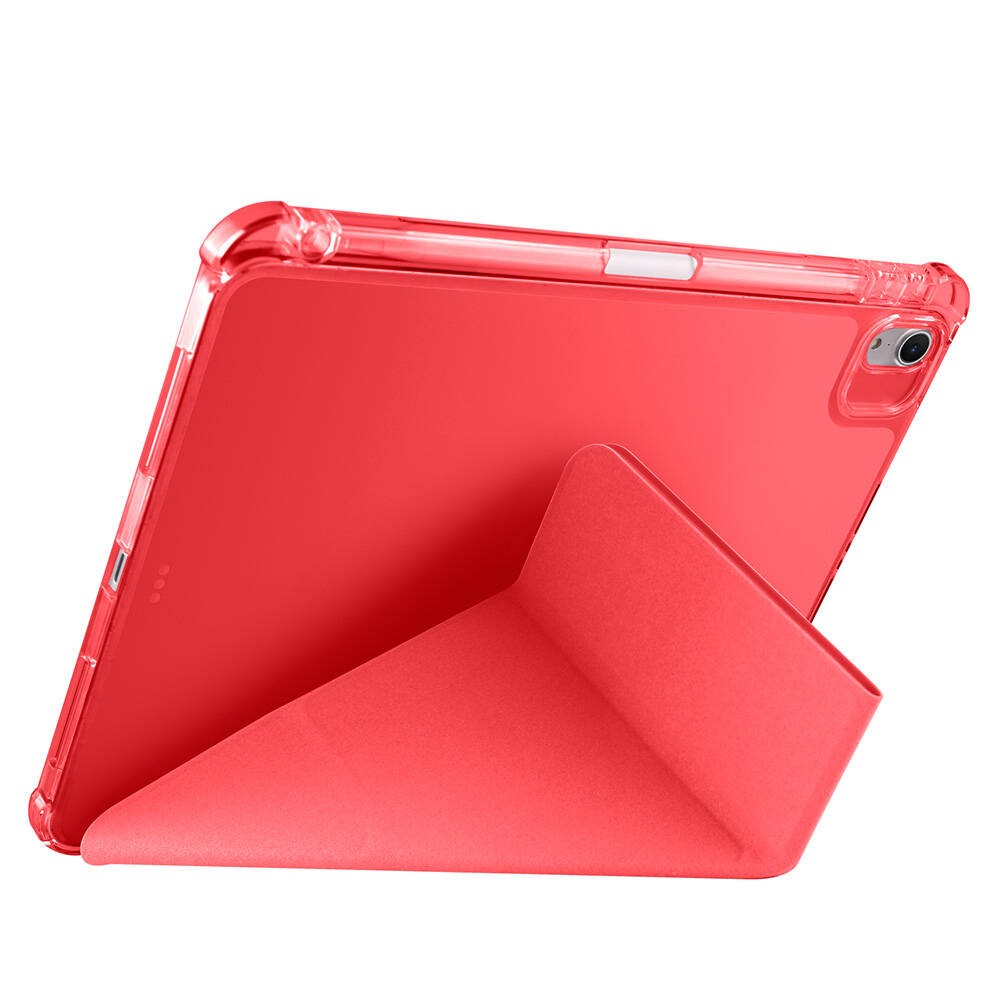 iPad Air 11 2024 Kılıf Tri Folding Kalem Bölmeli Standlı Kılıf