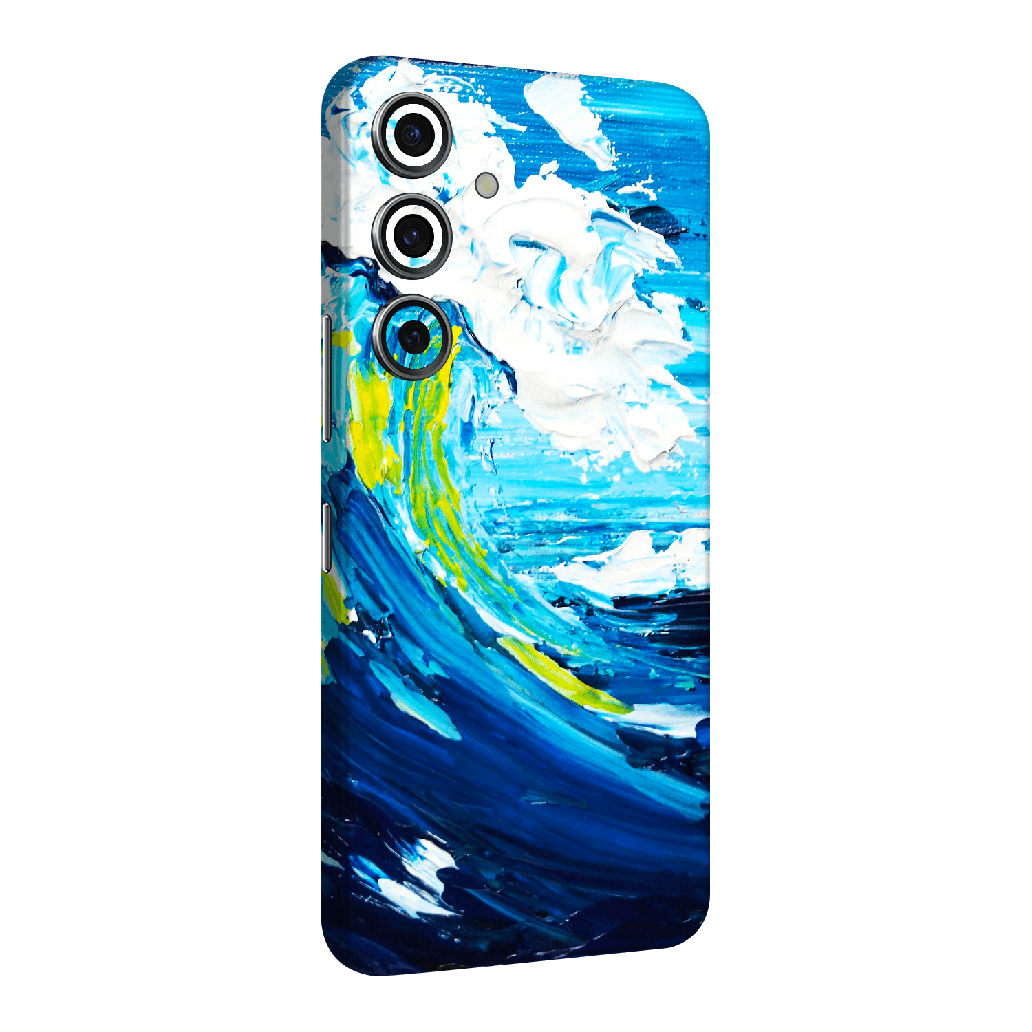 Samsung A34 Kaplama Yağlı Boya Dalgalar