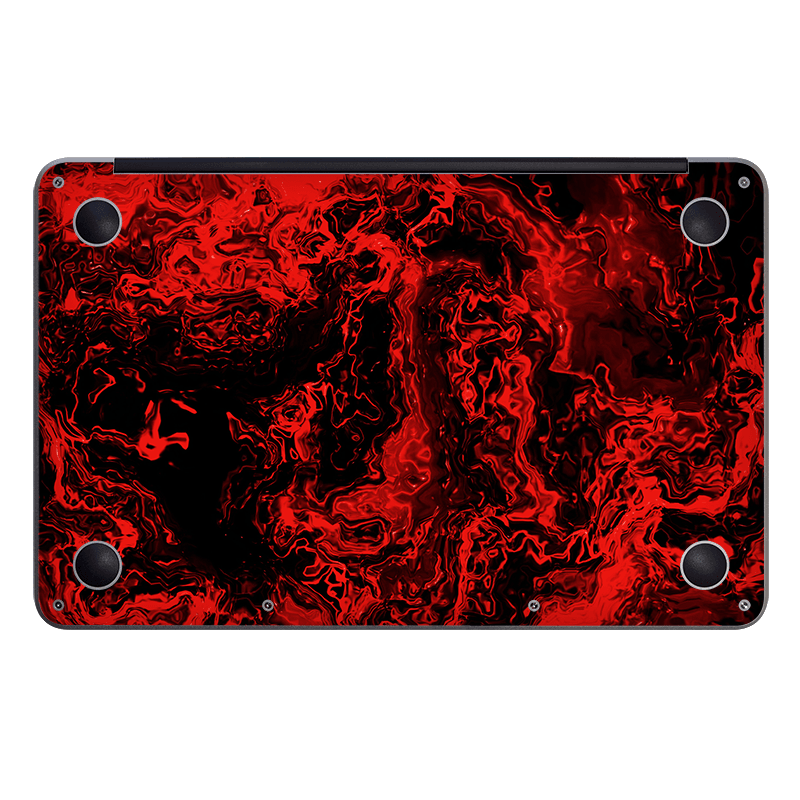 MacBook Pro 13" (2022 M2) Kaplama - Mistik Kırmızı Alev