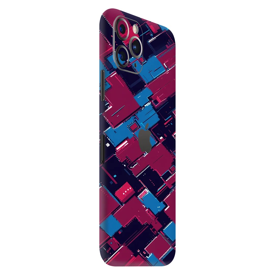 Bordo Mavi Pixel