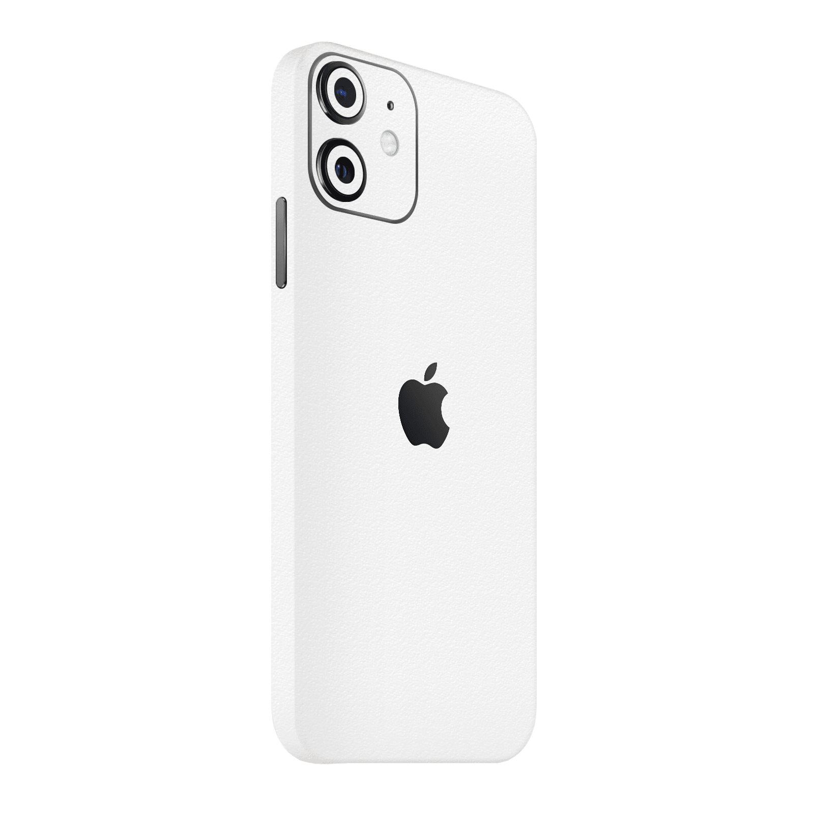 iPhone 12 Kaplama Dokulu Beyaz