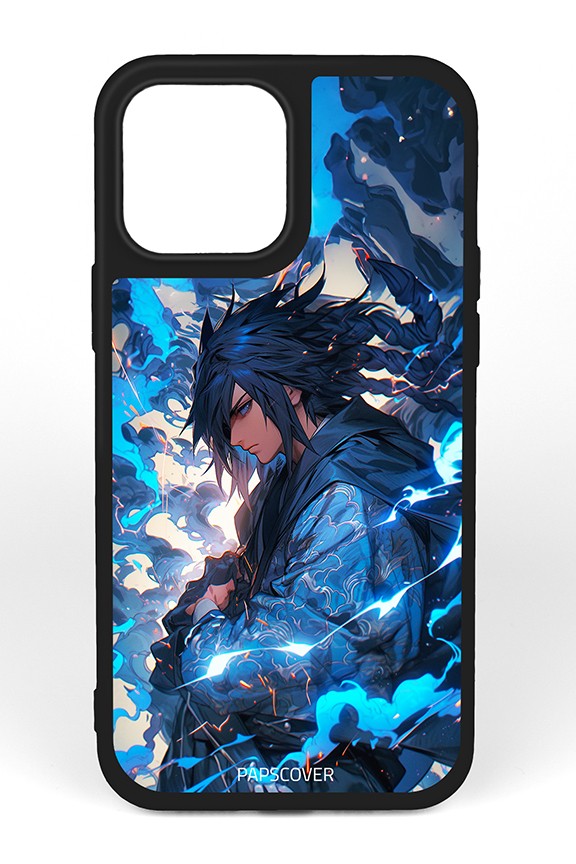 iPhone 14 Pro Max Silikon Kılıf Anime Uchiha Sasuke Naruto