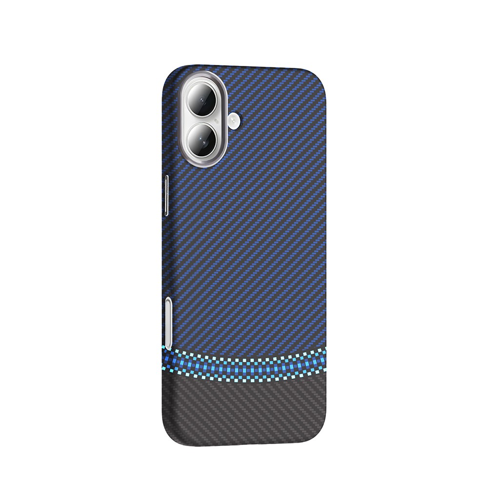 iPhone 16 Plus Kılıf Karbon Fiber M-safe