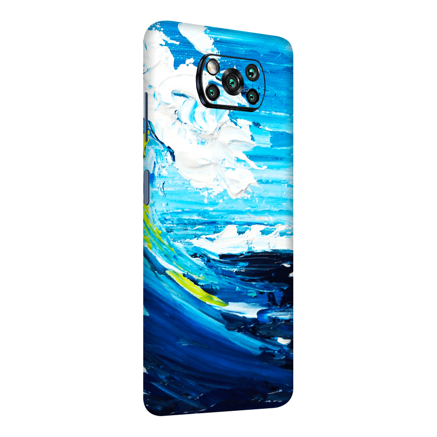 Poco X3 / X3 Pro Kaplama Yağlı Boya Dalgalar