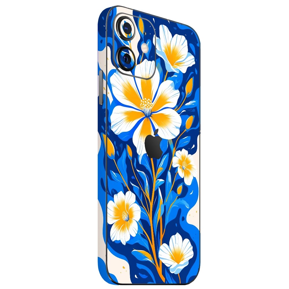 iPhone 12 Mini Çiçek Kaplamaları